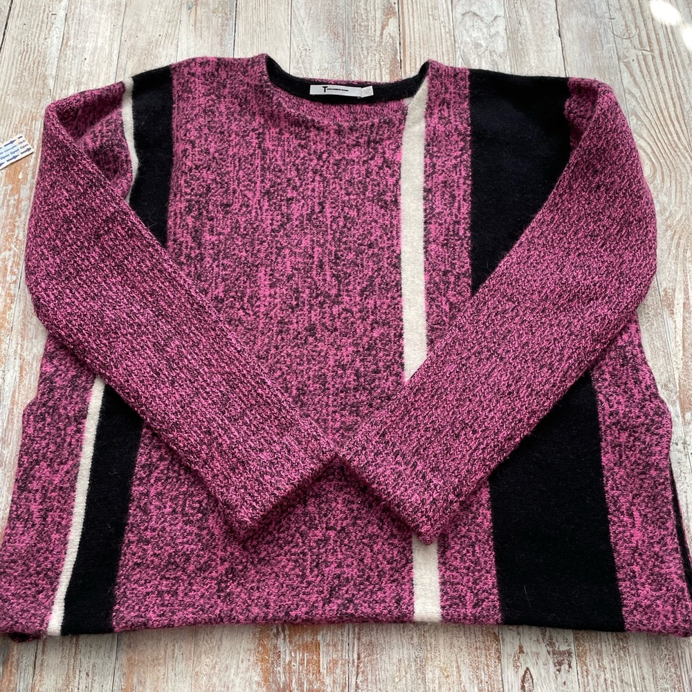T by Alexander wang graphic sweater